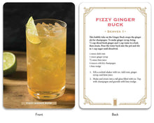Load image into Gallery viewer, Bubbly Cocktail Cards A–Z by Adams Media: Flashcards; 80 pages / English