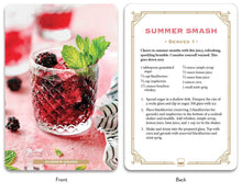 Load image into Gallery viewer, Bubbly Cocktail Cards A–Z by Adams Media: Flashcards; 80 pages / English