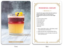 Load image into Gallery viewer, Bubbly Cocktail Cards A–Z by Adams Media: Flashcards; 80 pages / English
