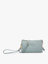 Load image into Gallery viewer, M013 Riley Monogrammable 3 Compartment Crossbody/Wristlet