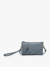 Load image into Gallery viewer, M013 Riley Monogrammable 3 Compartment Crossbody/Wristlet