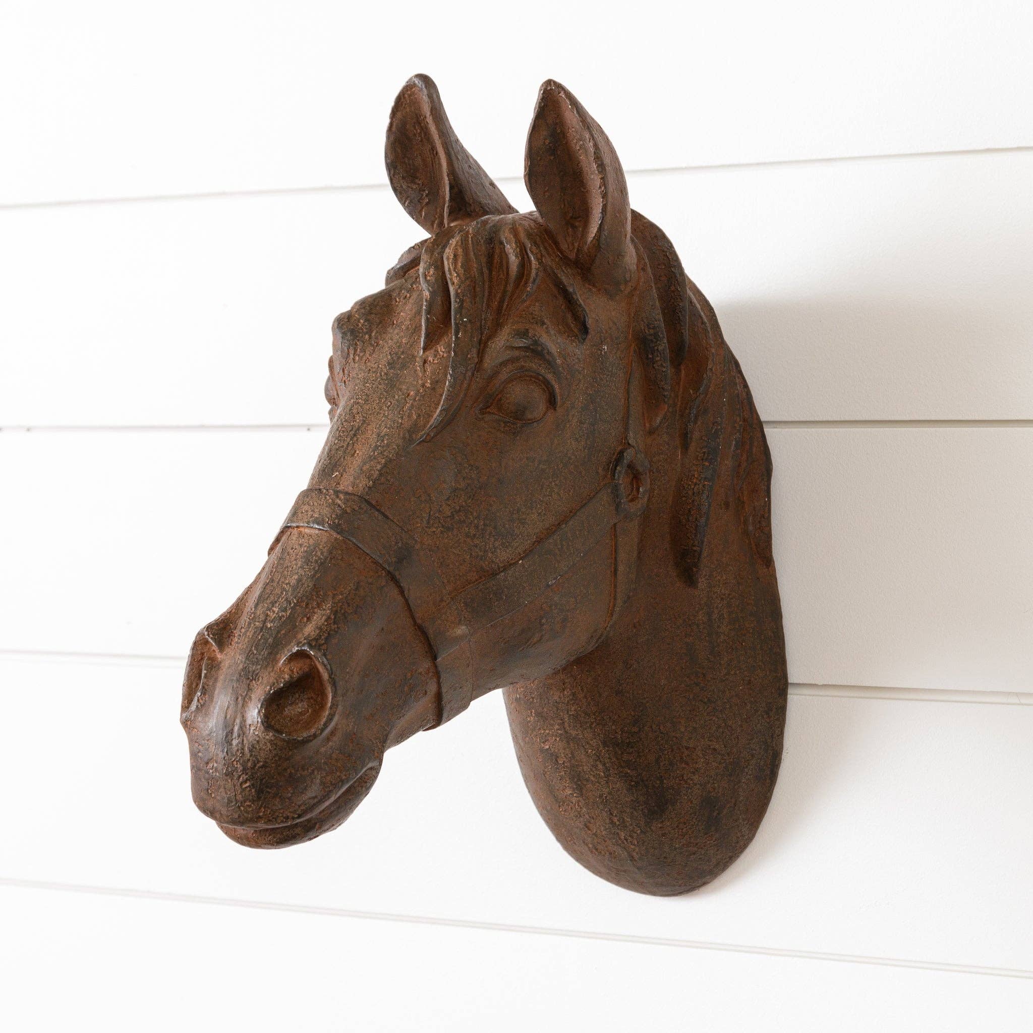 Horse Head Wall Mount Gather Mercantile