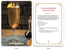 Load image into Gallery viewer, Bubbly Cocktail Cards A–Z by Adams Media: Flashcards; 80 pages / English
