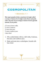 Load image into Gallery viewer, Vodka Cocktail Cards A–Z by Adams Media: Flashcards; 80 pages / English
