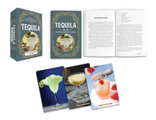 Load image into Gallery viewer, Tequila Cocktail Cards A–Z by Adams Media: Flashcards; 80 pages / English
