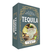 Load image into Gallery viewer, Tequila Cocktail Cards A–Z by Adams Media: Flashcards; 80 pages / English

