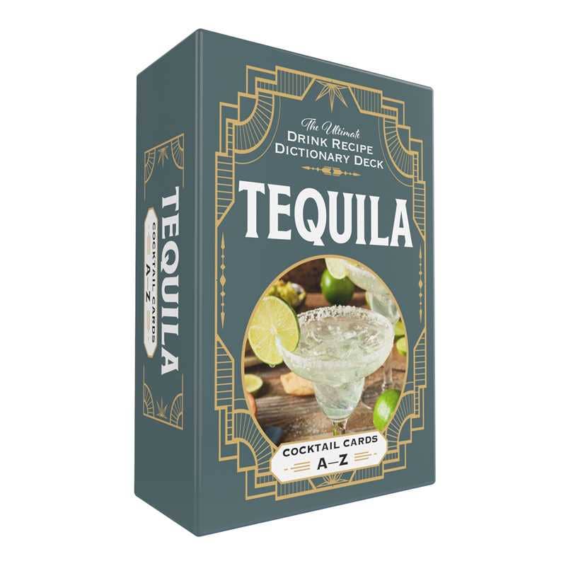 Tequila Cocktail Cards A–Z by Adams Media: Flashcards; 80 pages / English