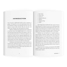 Load image into Gallery viewer, Gin Cocktail Cards A–Z by Adams Media: Flashcards; 80 pages / English
