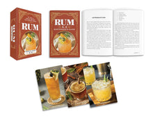 Load image into Gallery viewer, Rum Cocktail Cards A–Z by Adams Media: Flashcards; 80 pages / English
