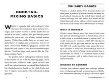 Load image into Gallery viewer, Whiskey Cocktail Cards A–Z by Adams Media: Flashcards; 80 pages / English

