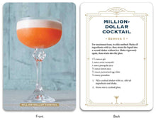Load image into Gallery viewer, Gin Cocktail Cards A–Z by Adams Media: Flashcards; 80 pages / English
