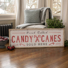 Load image into Gallery viewer, HAND ROLLED CANDY CANES SIGN
