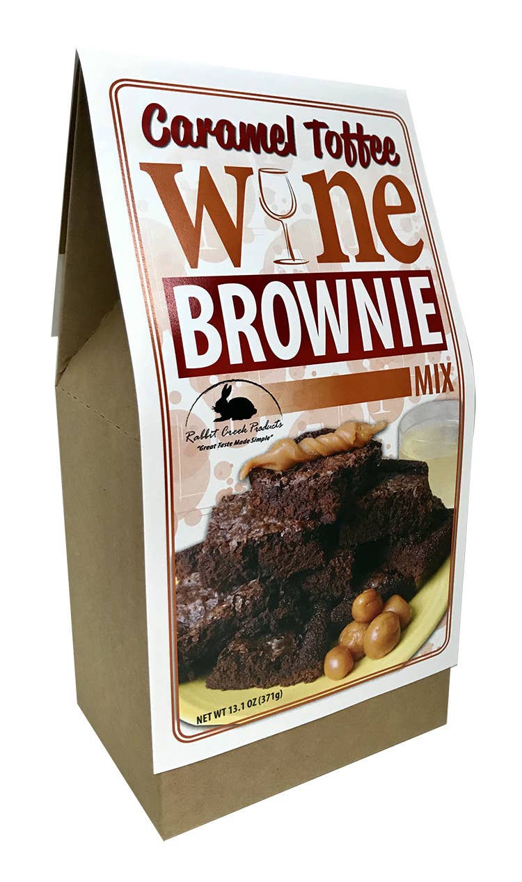 Caramel Toffee Wine Brownie Mix