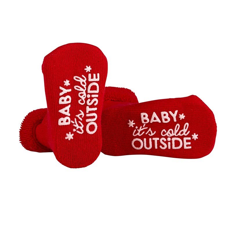 Baby It's Cold Outside Socks