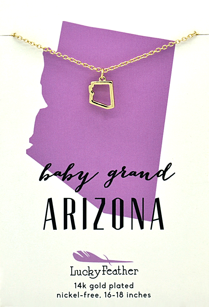 State Necklace Arizona