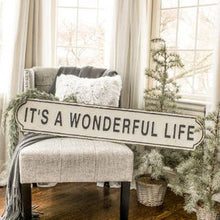 Load image into Gallery viewer, 44&quot; IT&#39;S A WONDERFUL LIFE SIGN
